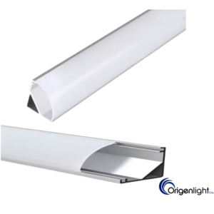 CARCASA T/PERFIL ALUMINIO PALERMO 15.8X15.8CM 3M CON DIFUSOR