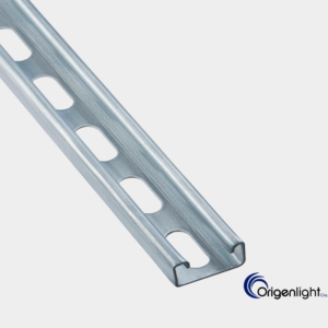 CHANEL TROQUELADO 40MM ANCHO 20MM ALTO  X 3MT LIVIANO GALVANIZADO