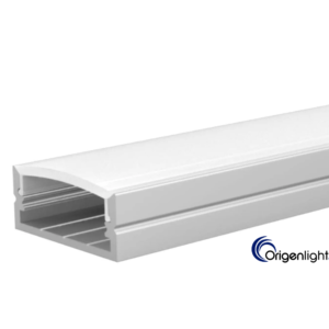 CARCASA T/PERFIL ALUMINIO NEW BAKE LITE 23X9.6MM 3MT S/P CON DIFUSOR MAV