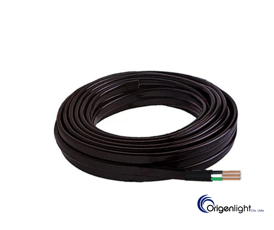 CABLE 7 HILOS # 8 THHN NEGRO FABRICABLES