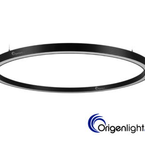 CARCASA T/PERFIL ARO 90X29X30MM NEGRO CON DIFUSOR MAV