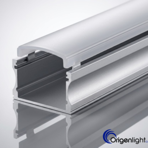 CARCASA T/PERFIL ALUMINIO TOSCANA NEGRO 25X14MM 3MT CON DIFUSOR NEGRO