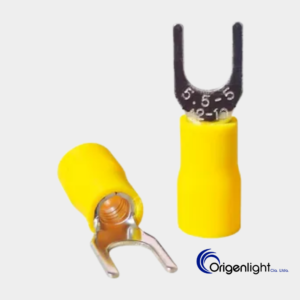 TERMINAL AISLADO TIPO U # 5/32 12-10 AMARILLO STROM