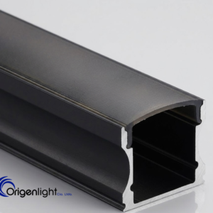 CARCASA T/PERFIL ALUMINIO RIO 14.5X17.2MM 3M NEGRO CON DIFUSOR NEGRO